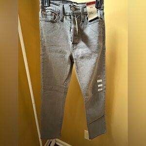 Levi's Gray Wedgie Straight